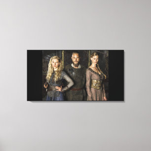 Ragnar Lothbrok Lagertha Aslaug Canvastryck
