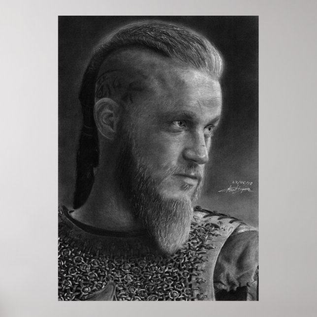 Ragnar Lothbrok Poster (Framsidan)