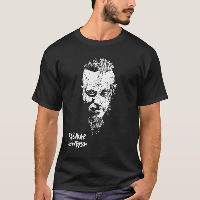 Ragnar Lothbrok T Shirt (Framsida)