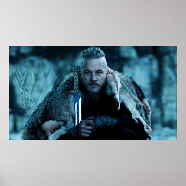 Ragnar Lothbrok viking Poster (Framsidan)