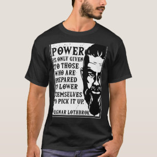 Ragnar Lothbrok Vikings Quote Novelty Graphic T Shirt