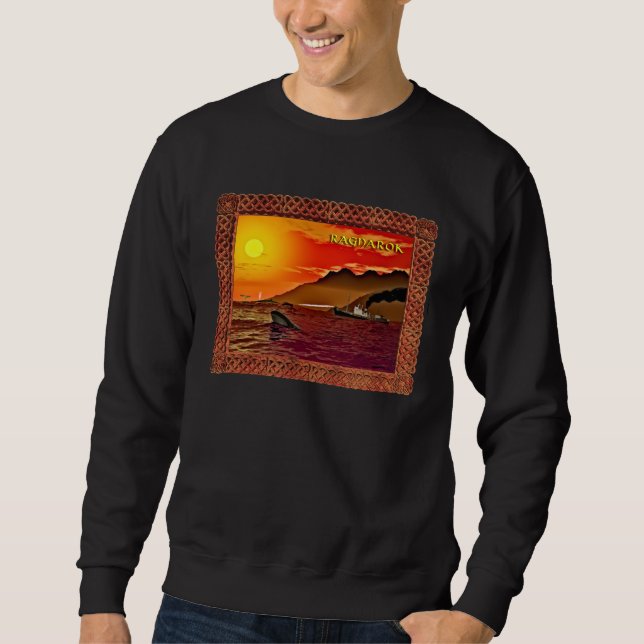 Ragnarok för valar sweatshirt (Framsida)