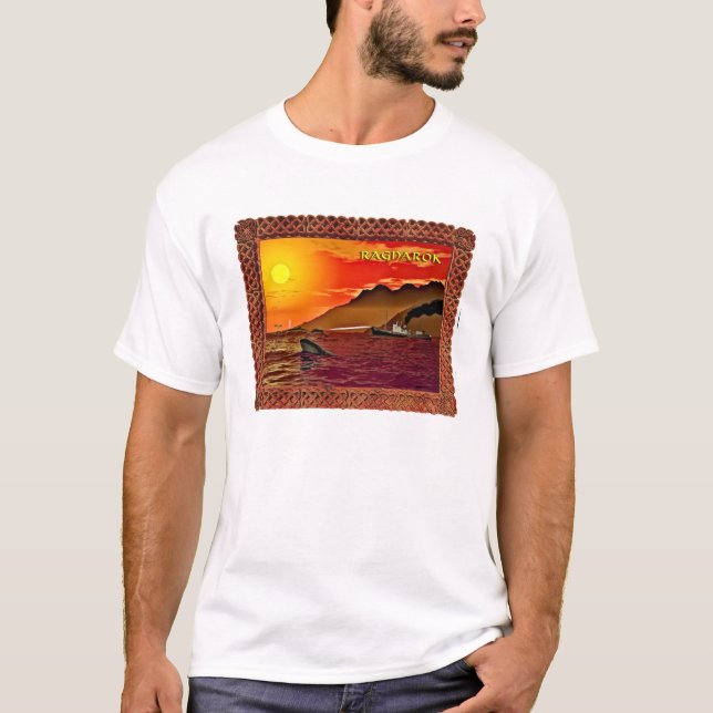 Ragnarok för valar tee (Framsida)