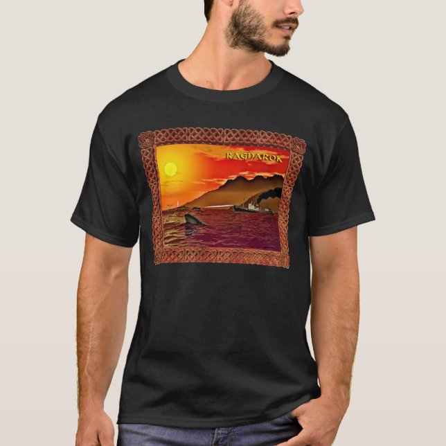 Ragnarok för valar tee (Framsida)
