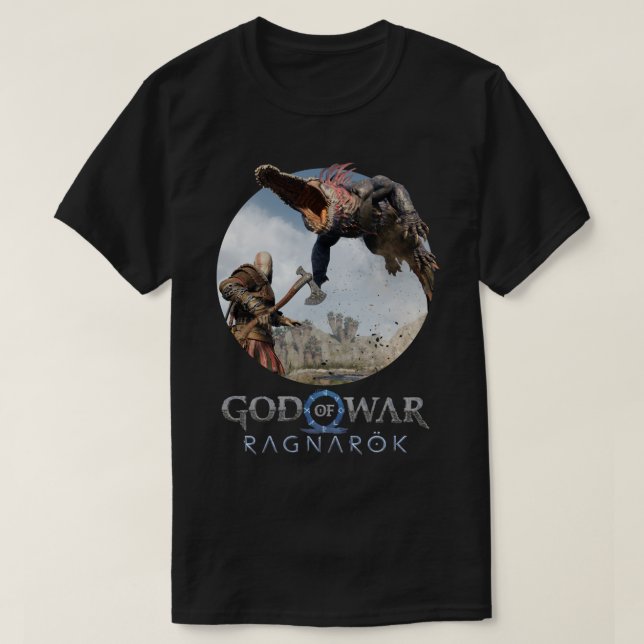 Ragnarok Gud, Krig T Shirt (Design framsida)