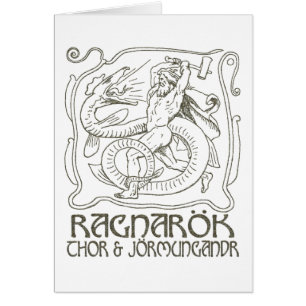 Ragnarök Hälsningskort