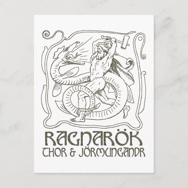 Ragnarök Vykort (Framsida)