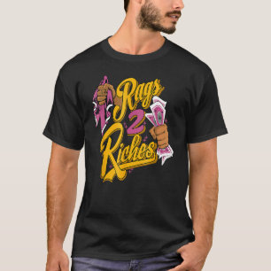Rags 2 Riker Matchning av penningbroderskap för OG T Shirt