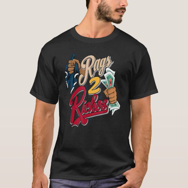 Rags 2-Rikers matchning med Multi Färg 2022 1s T Shirt (Framsida)