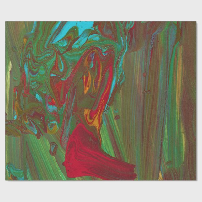 Rags To Riches 1 Fet Ett Abstrakt Presentpapper (Platt)