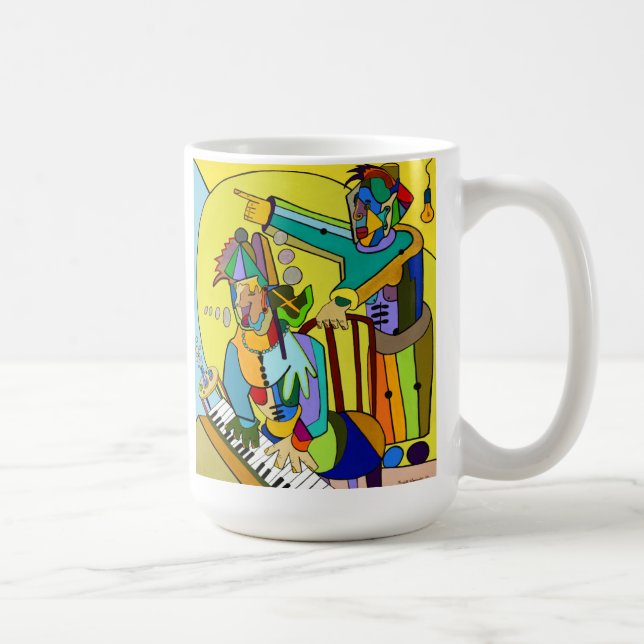 "Ragtimeplats" vid Ruchell Alexander Kaffemugg (Höger)