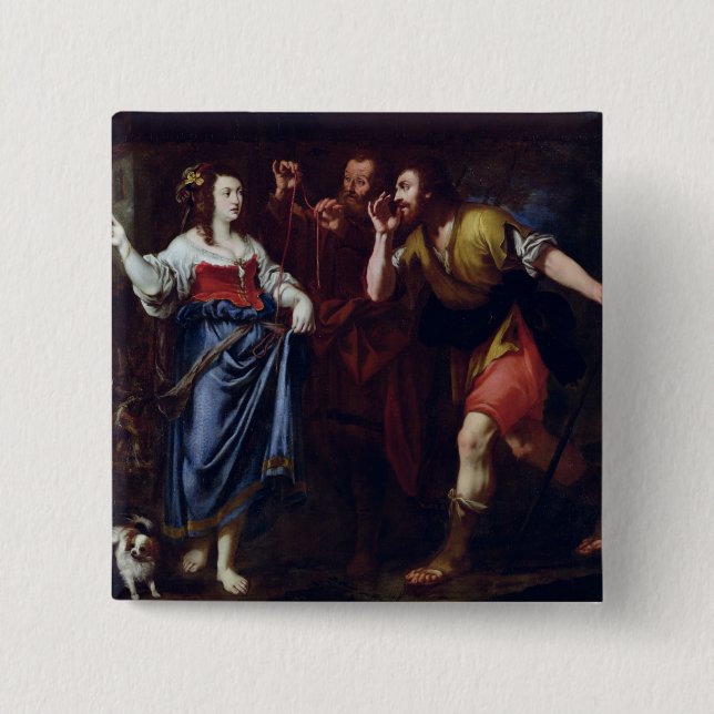 Rahab och emissariesna av Joshua Knapp (Framsida)