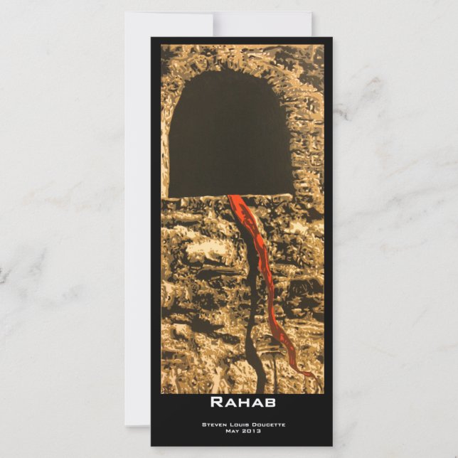 "Rahab" Värde Bokmärken (Framsida)