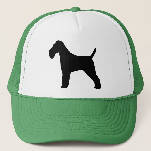 Råhårig foxterrier truckerkeps (Framsida)