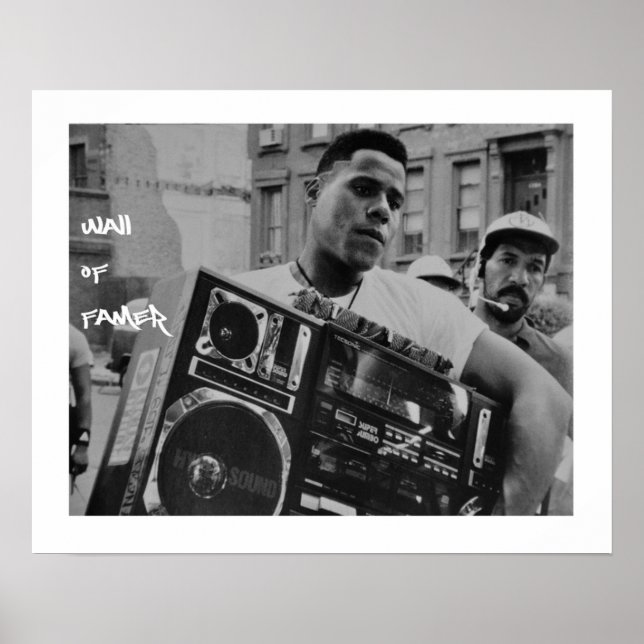 Raheem + hans radio 4eva poster (Framsidan)