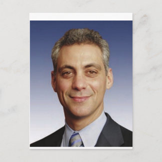 Rahm Emanuel för Mayor Vykort