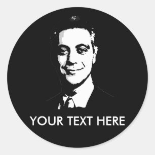 Rahm Emanuel utrustar Runt Klistermärke