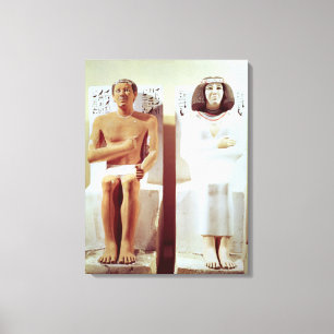 Rahotep och hans fru, Nofret Canvastryck
