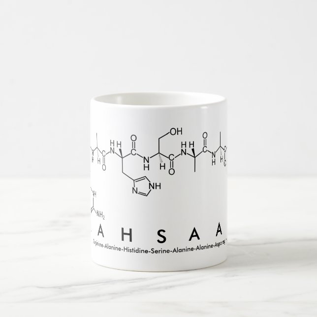 Rahsaan peptide namn mugg (Center)