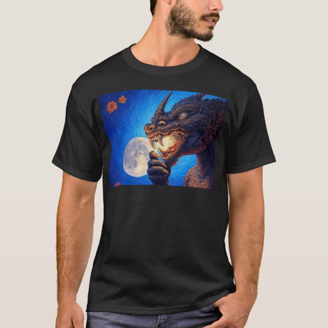 Rahu ConTemplates EE A Måne T Shirt (Framsida)