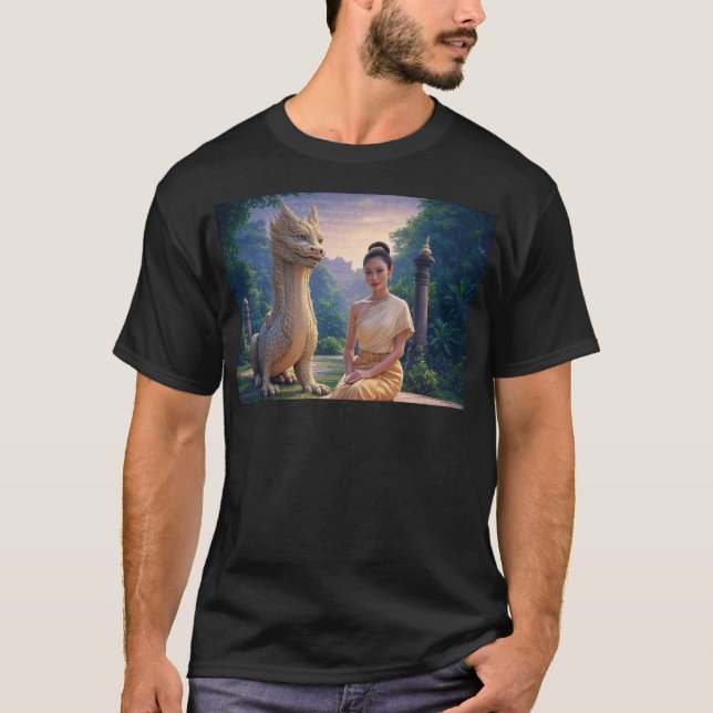 Rahu och Mealea Chillin" i  kungariket T Shirt (Framsida)