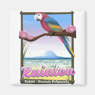 Raiatea Society Islands,Tahiti,Fransk Polynesien. Magnet