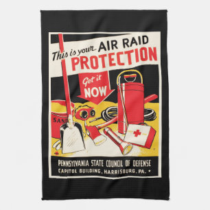 Raid Protection luft Kökshandduk