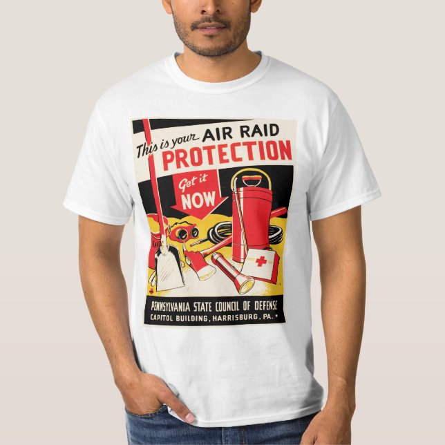 Raid Protection luft T-shirt (Framsida)
