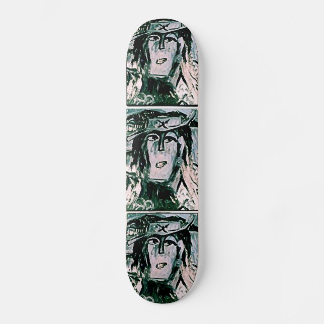 RAIDER FAN SKATEBOARD BRÄDA 19,5 CM (Framsida)