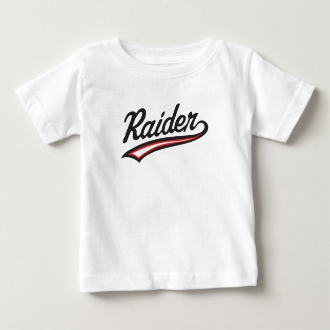 Raider Name Design – Power & Strength Style T Shirt (Framsida)