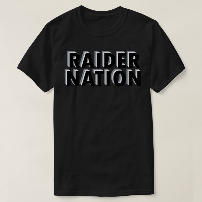 Raider Nation Classic T-Shirt (Design framsida)