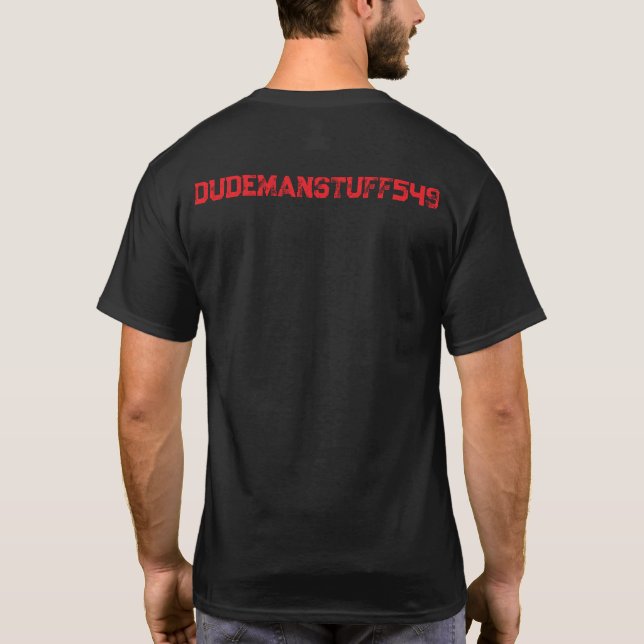 Raider’s Wasteland Admin Shirt Dudeman T (Baksida)