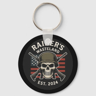 Raider’s Wasteland Logo Best Server Keychain Nyckelring