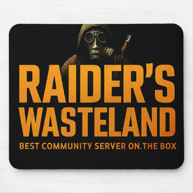 Raider’s Wasteland Mousepad Musmatta (Framsidan)