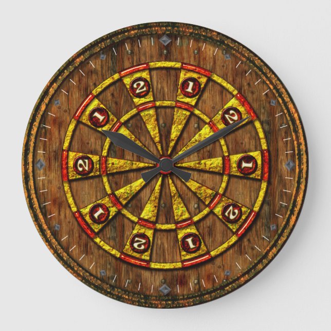 Raiders 6 Wall Clocks Stor Klocka (Framsida)