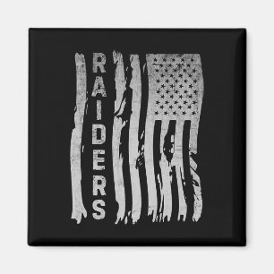 Raiders attackerar flygplan USA flagga Manar Boy W Magnet