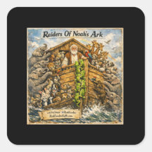 Raiders av Noas ark Tecknad serie av Rick London