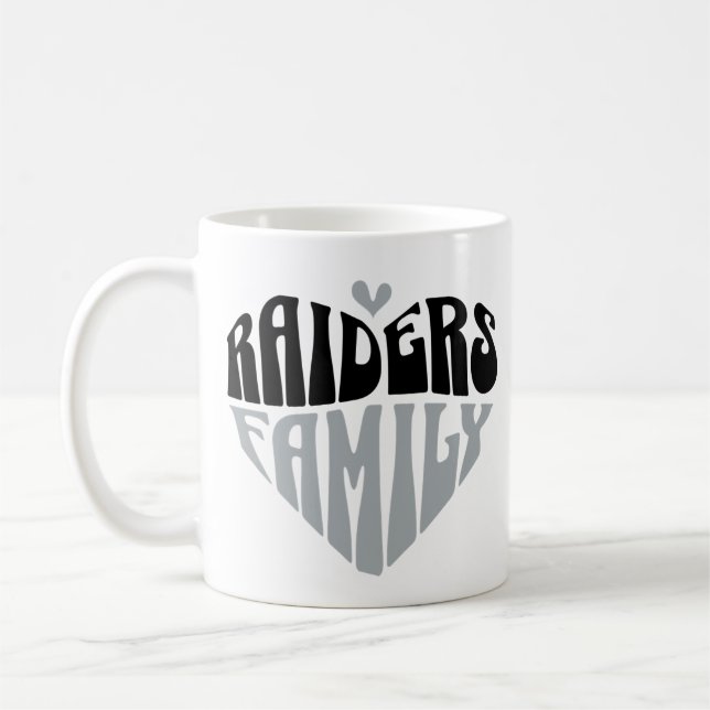 Raiders Family Fläkt Gift Kaffemugg (Vänster)