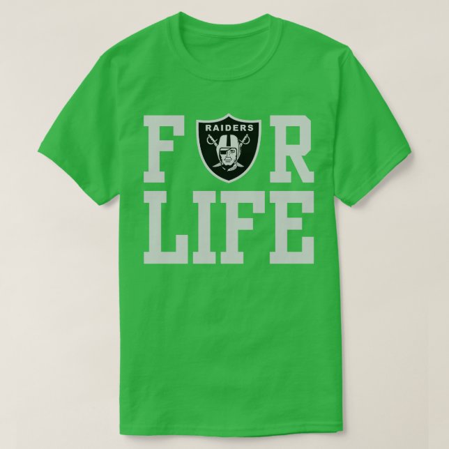 Raiders for Life Crewnacken Sweatshirt T Shirt (Design framsida)