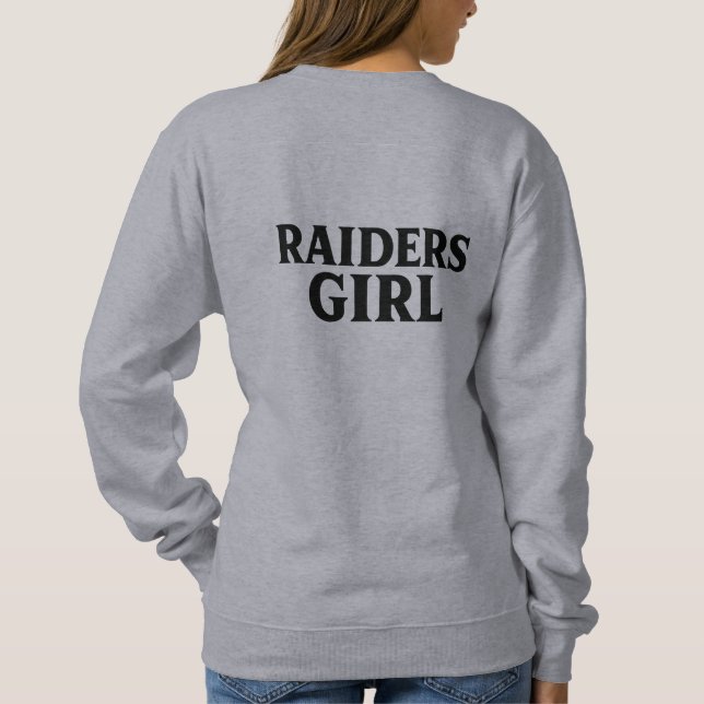 Raiders Girl T Shirt (Baksida)