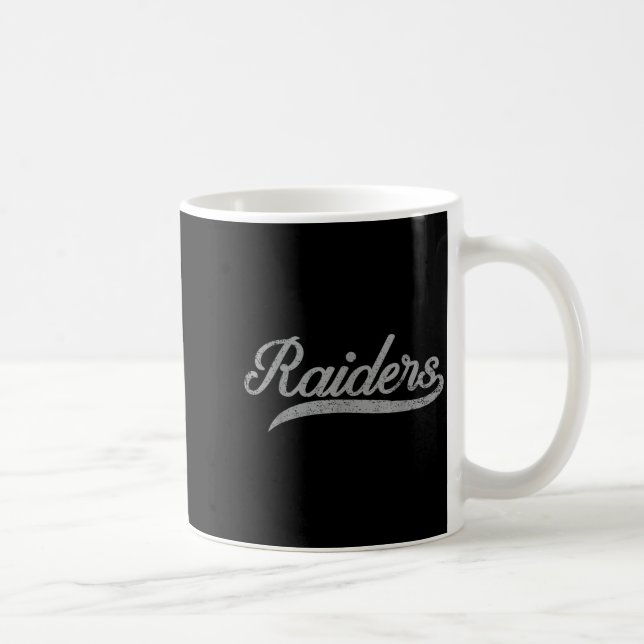 Raiders Name Usa Flag Gift Men Women Boy Girl  Kaffemugg (Höger)