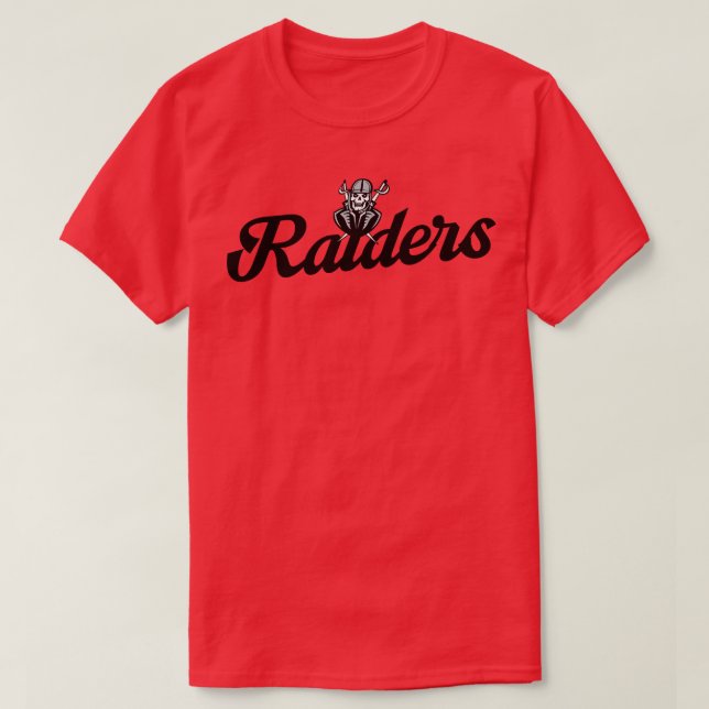 Raiders Retro T Shirt (Design framsida)