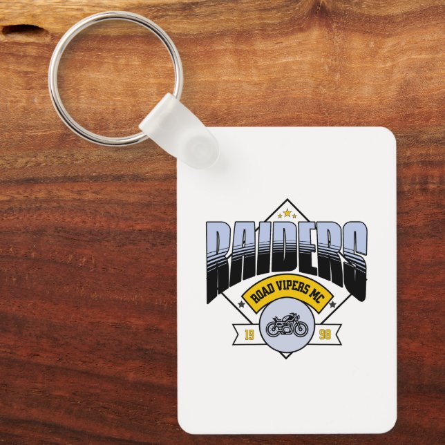 Raiders Road Vipers MC Nyckelring (Framsida)
