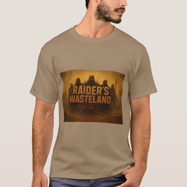 Raiders Wasteland PVP T-Tröja T Shirt (Framsida)