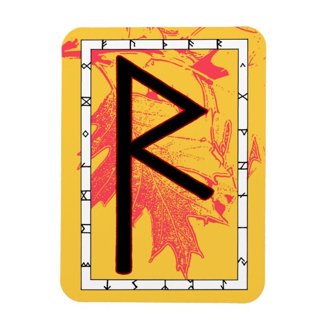 Raidho Viking Rune Magnet - Balans! (Vertikal)