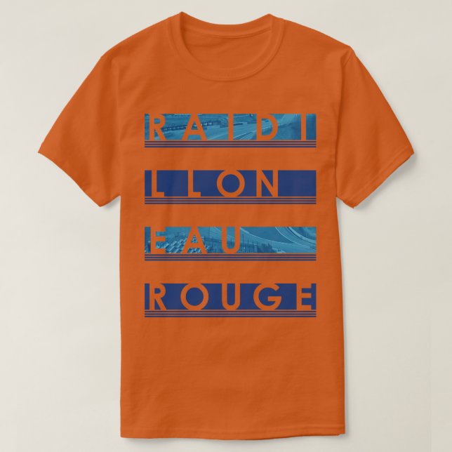 Raidillon Eau Rouge F1 Hörndesign T Shirt (Design framsida)