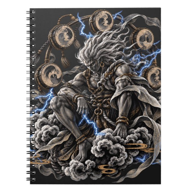 Raijin Bleu Anteckningsbok (Framsidan)