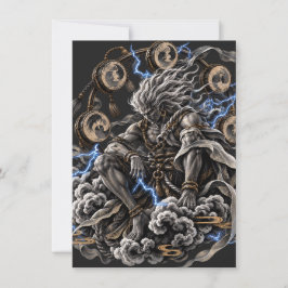 Raijin Bleu Anteckningskort