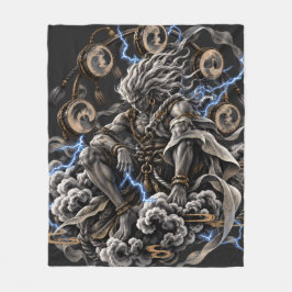 Raijin Bleu Fleecefilt