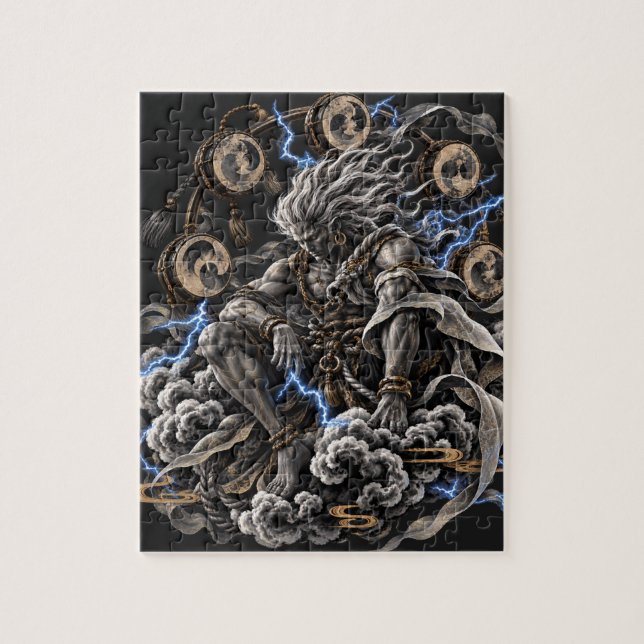Raijin Bleu Pussel (Vertikal)